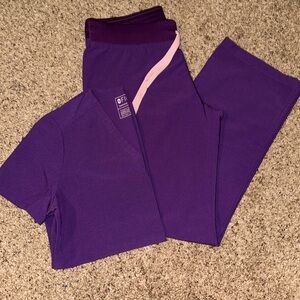 FIGS Limited Edition Purple Scrub Set XS / SP